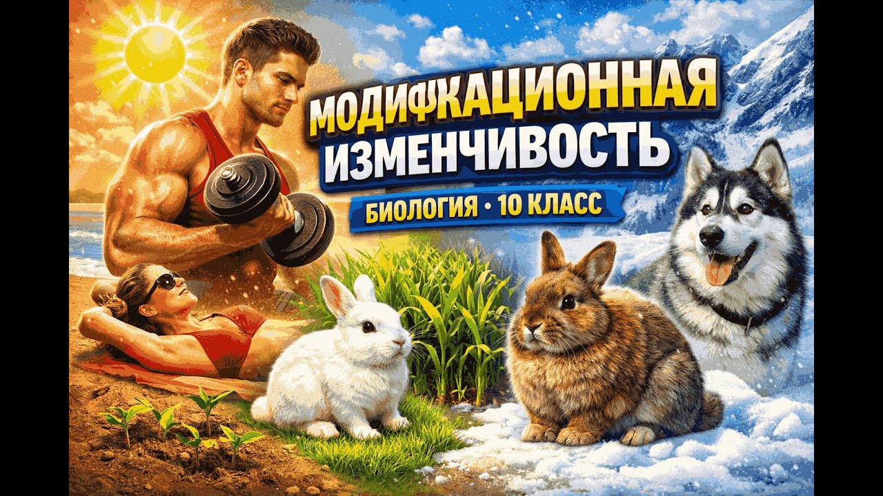 Модификационная изменчивость