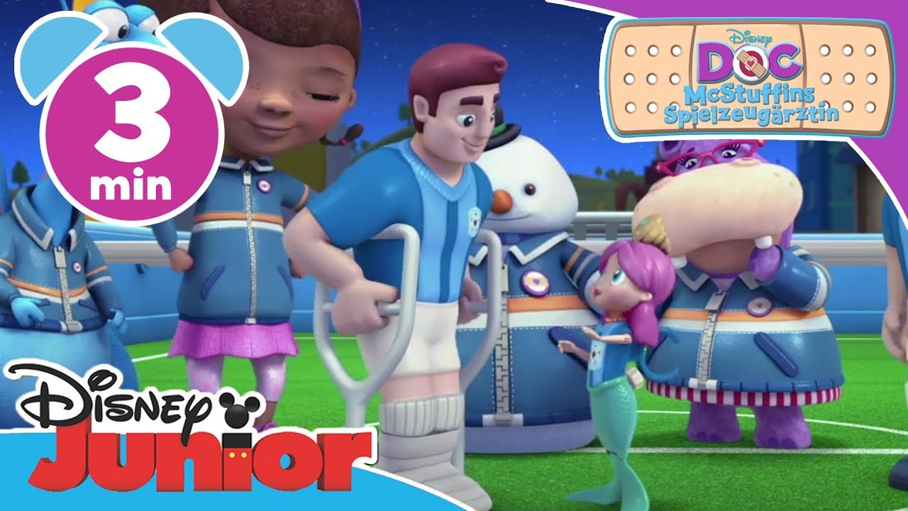 Melinda spielt Tischfußball - Doc McStuffins | Disney Junior Kurzgeschichten