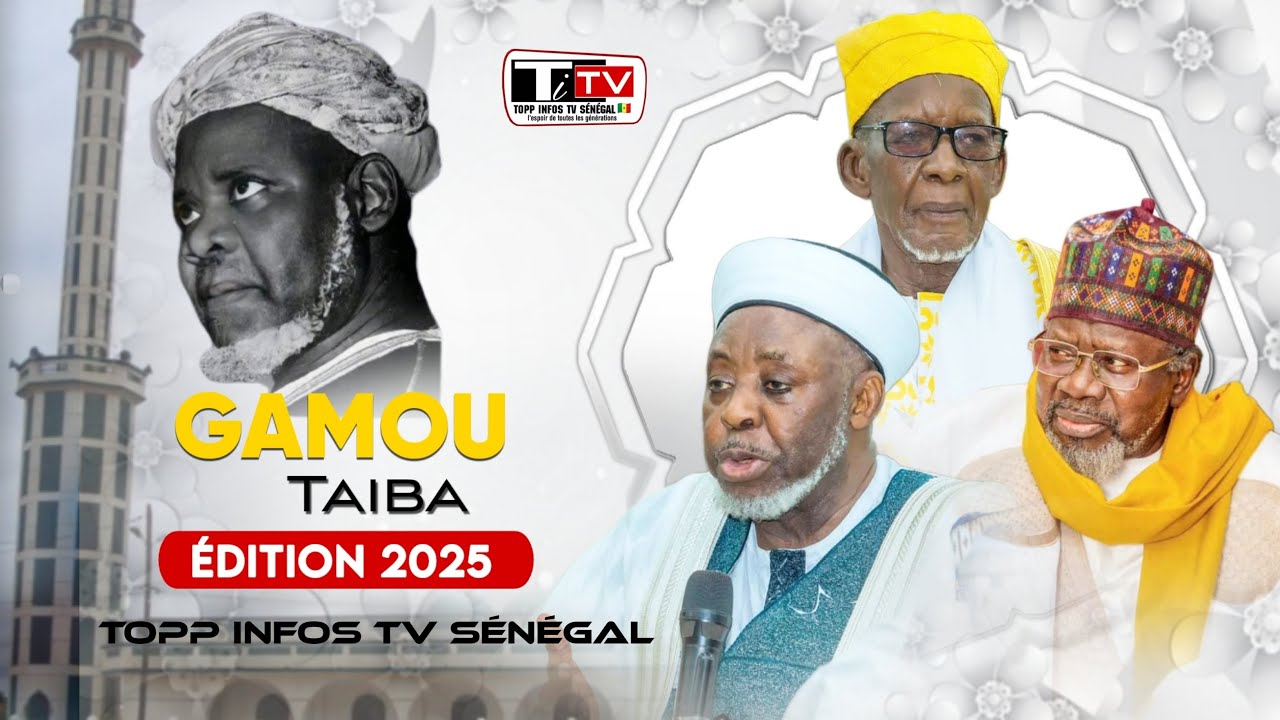 EN DIREC TAIBA NIASSENE  NUIT DU GAMOU 2025 CELEBRATION DE LA NAISSANCE DE BAYE NIASS