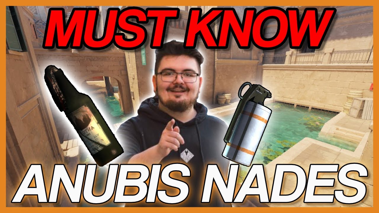 ALL CS2 Anubis Nades in Under 15 Minutes (MUST KNOW)(PRE SEASON 4 UPDATE)