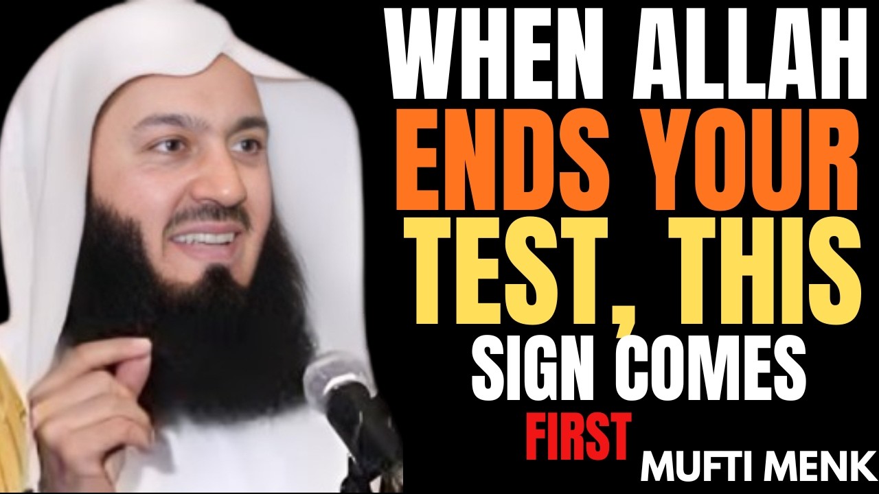 THIS IS HOW ALLAH SIGNALS THE END OF A TEST | Signs Allah Is About to Relieve You