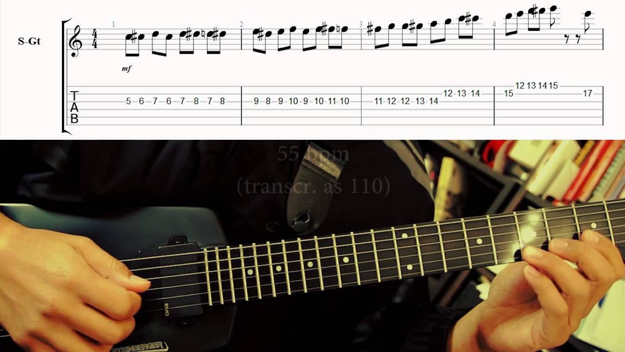 Thierry Mogratana - Soukous Guitar Transcription - Wabelo (excerpt)