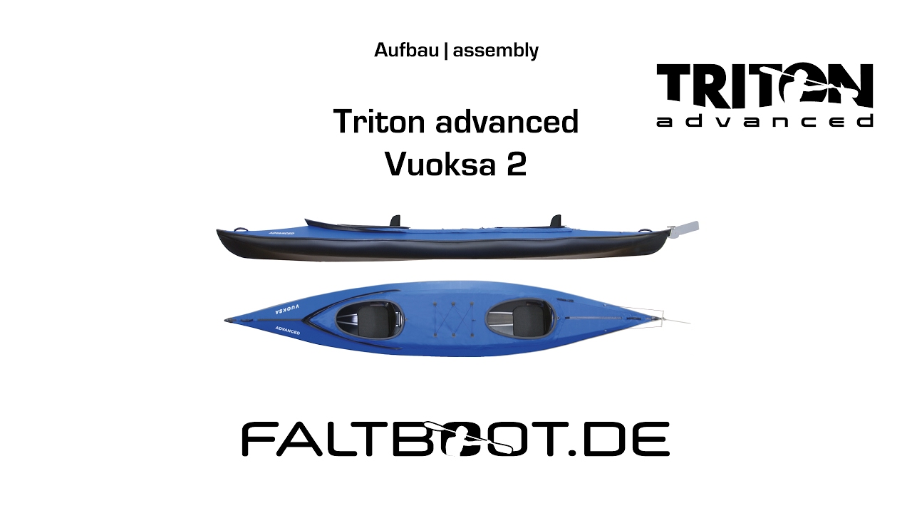 Triton Vuoska 2 advanced Faltboot Aufbau