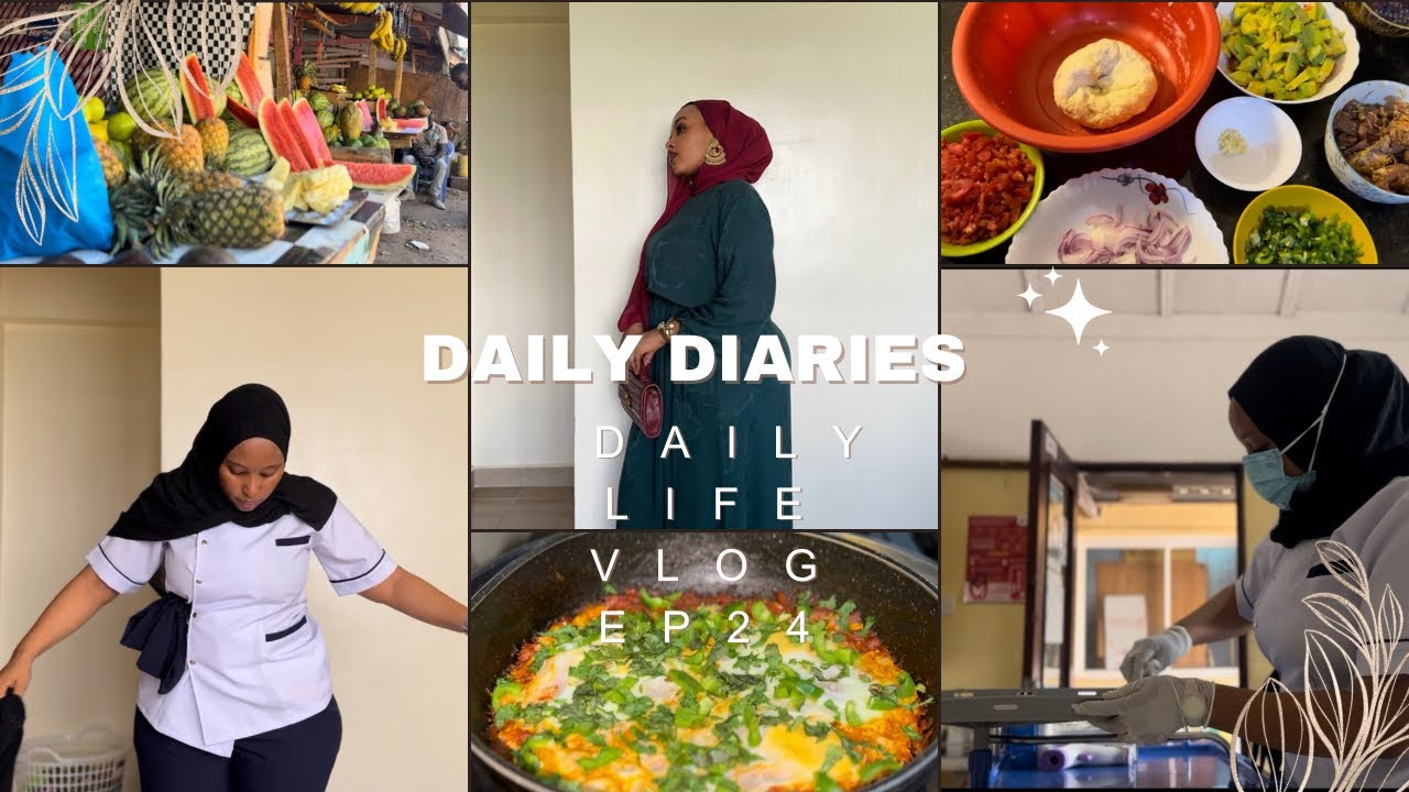 Daily diaries of a kenyan muslim girl Ep24 ~finally going back to work as a midwife,cooking,shopping
