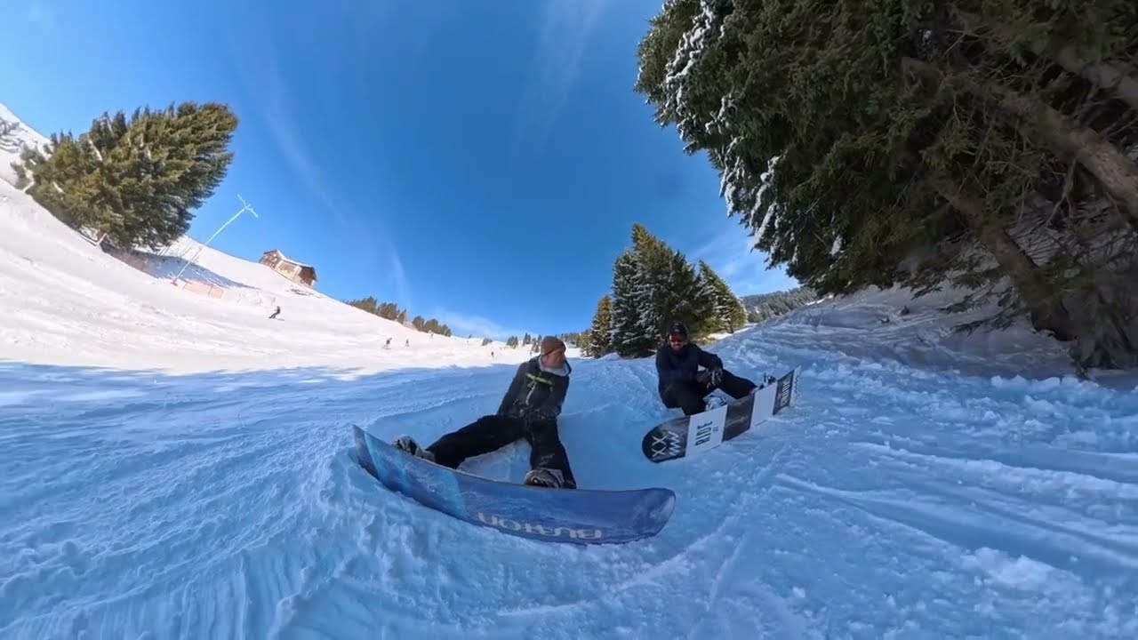 Snowboarden Danüls -Austria 