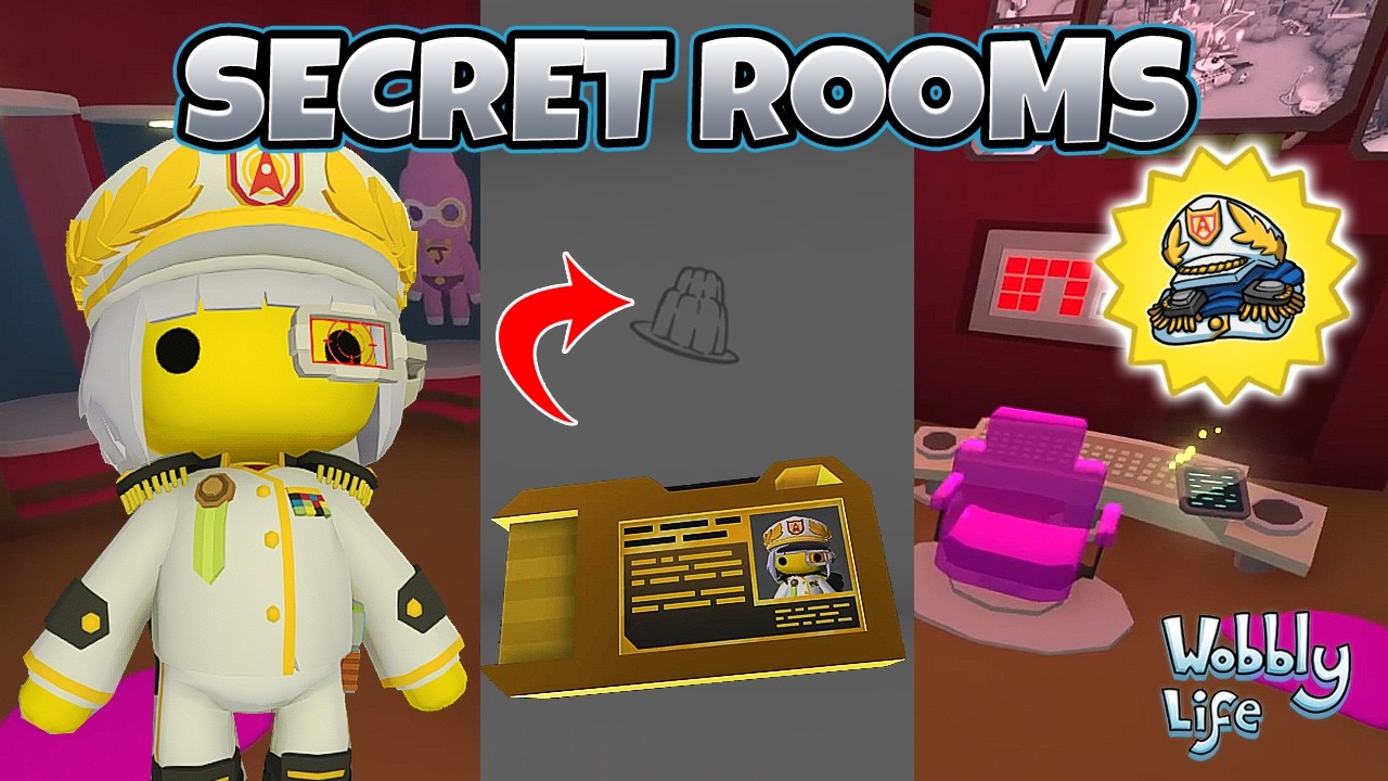 SECRET JELLYMAN RAUM entdeckt 👀✨ 2 Secret Räume gefunden  Wobbly Life Space Update