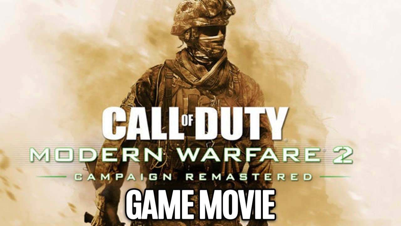 MODERN WARFARE 2 Remastered All Cutscenes (Game Movie) 1080p