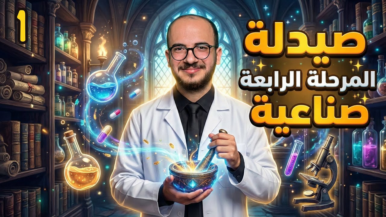 صيدلة | المرحلة الرابعة | الصناعية| Mixing | المحاضرة 1 | البارت الاول