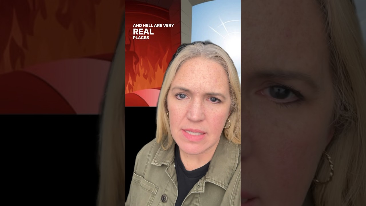 IS HELL A REAL PLACE?! 😱😳#jesus #bible #religion #hell #death #God #shorts #fyp