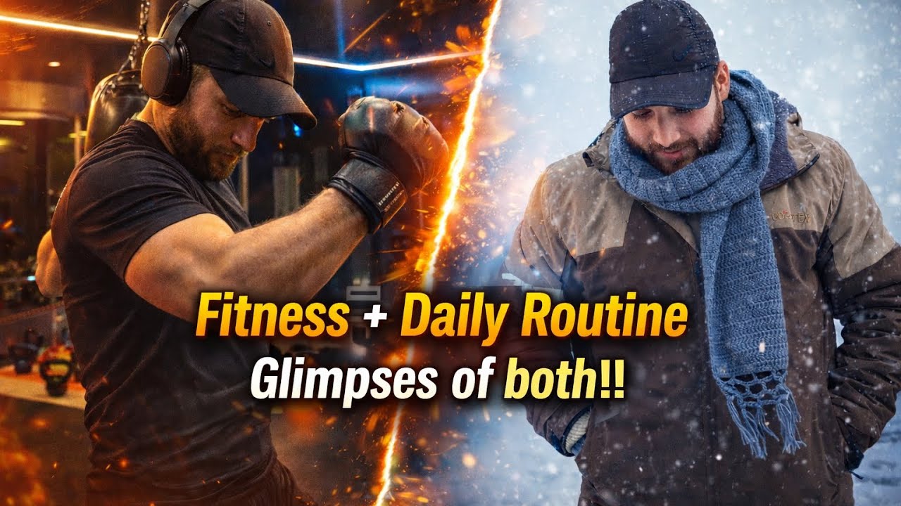 👉 “From  Snow Cold ❄️ to Gym heat🔥