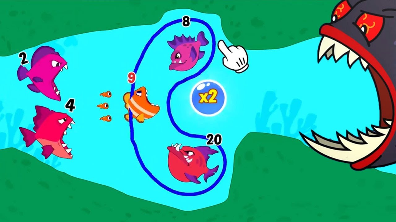 Fishdom ads, Help the Fish Collection 22 Puzzles Mobile Game Trailer Part 15