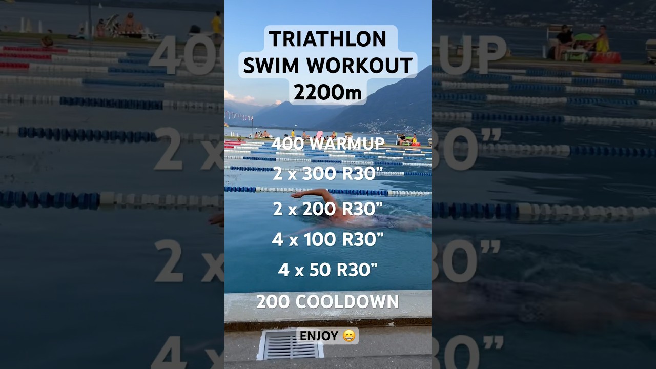TRIATHLON SWIM WORKOUT #triathlon #swimming