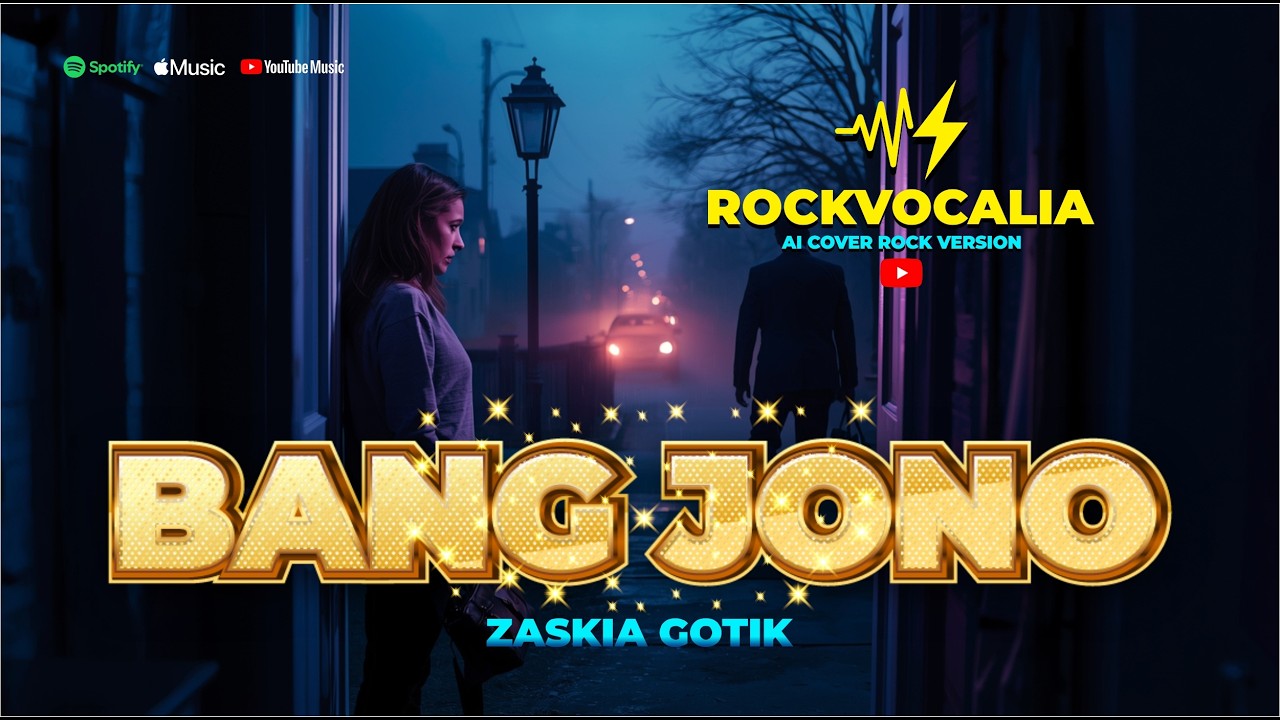 Bang Jono - Zaskia Gotik | AI Cover Rock Version by RockVocalia