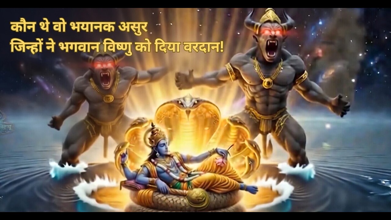 कौन थे वो भयानक असुर जिन्होंने भगवान विष्णु को दिया वरदान! विष्णु भगवान की अनोखी लीला