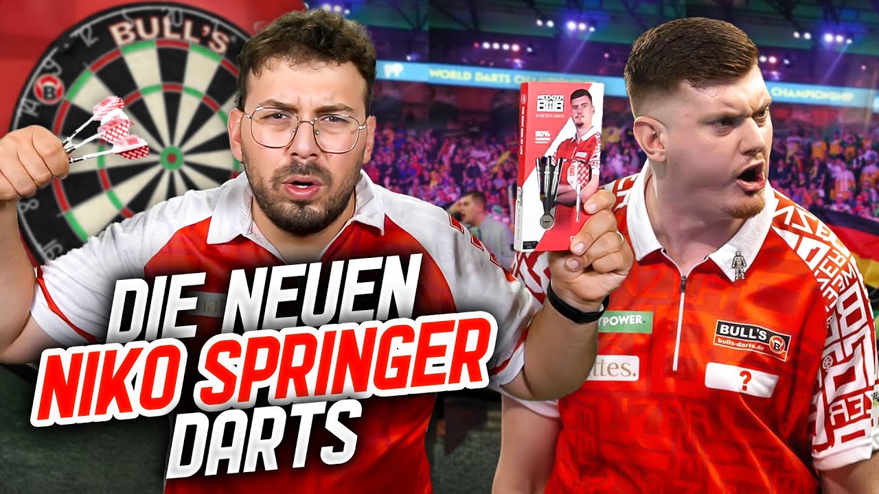 Ich TESTE den neuen NIKO SPRINGER DART 🎯 (VERLOSUNG DER 22g DARTS)