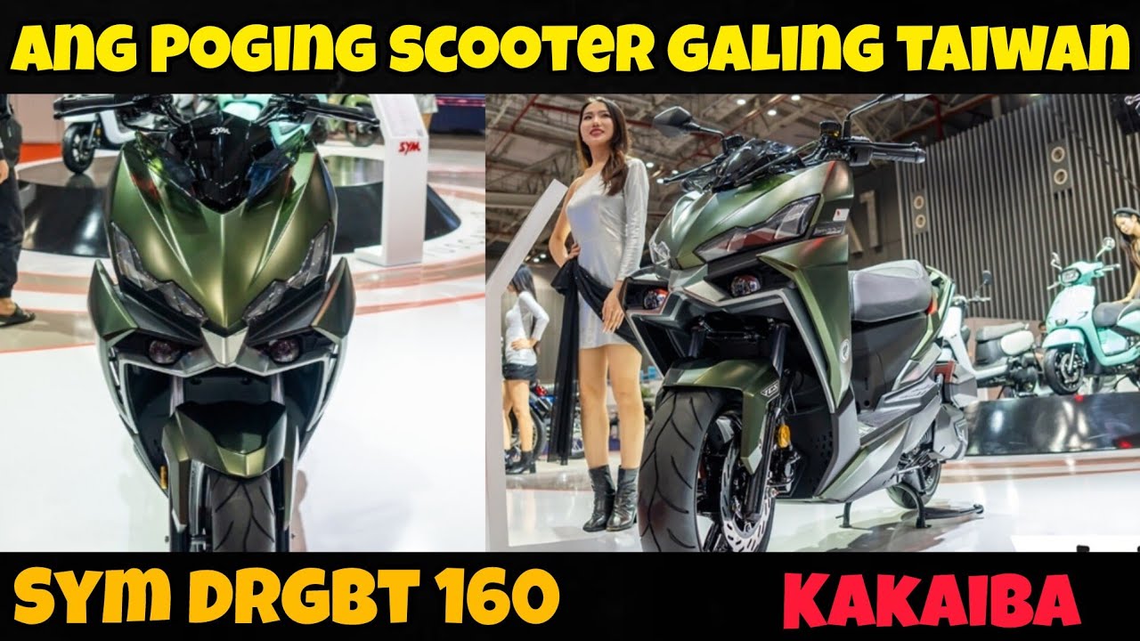 SYM DRGBT 160 | POGING SCOOTER GALING TAIWAN