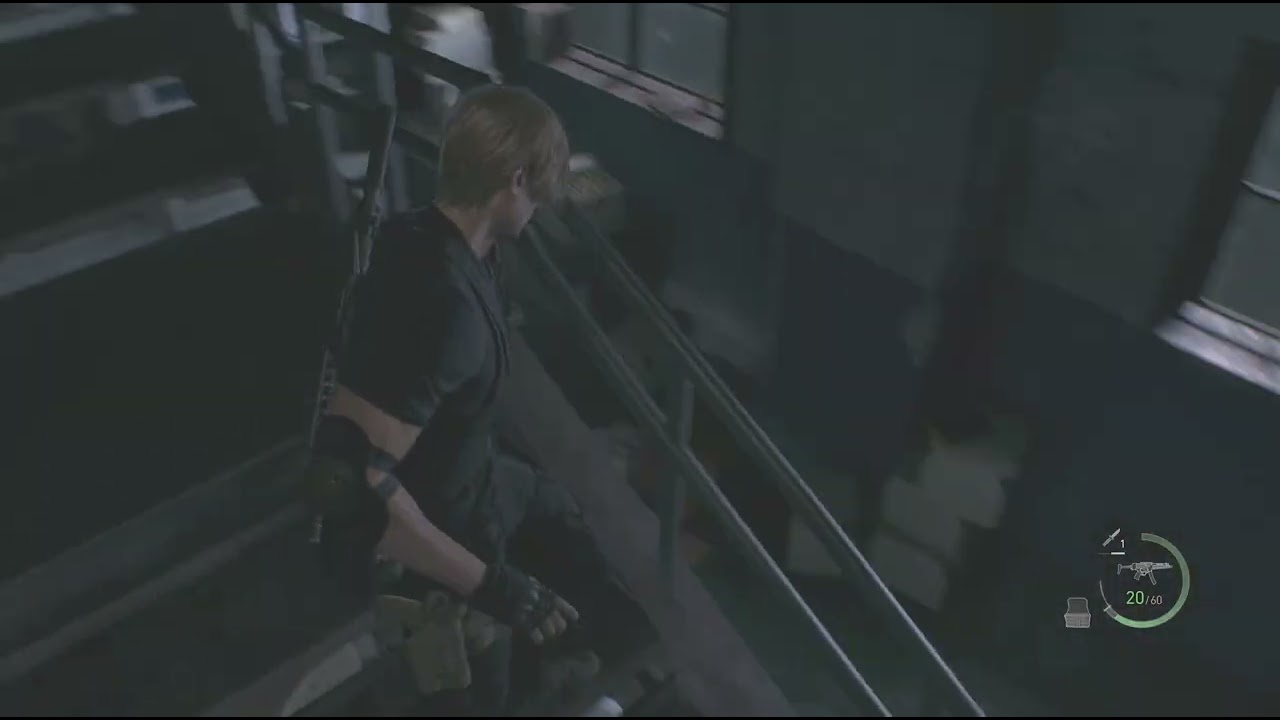 Resident Evil 4 saving Ashley again