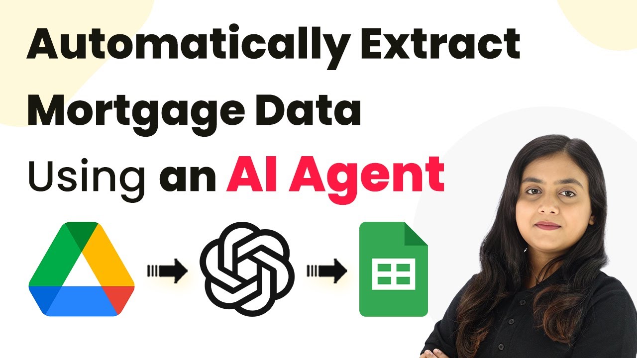 How to Automatically Extract Mortgage Data Using an AI Agent