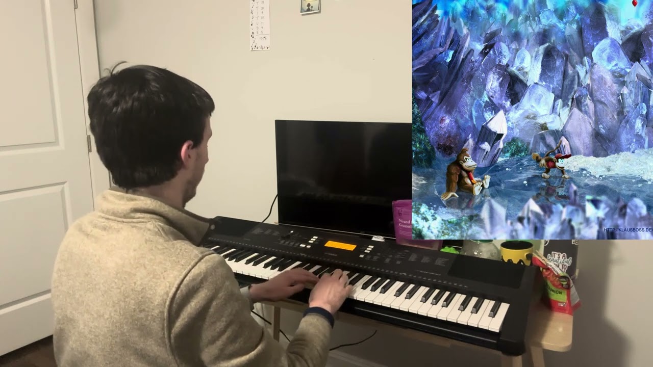 Storm Aftermath: “Ice Cave Chant” from Donkey Kong Country — Piano Cover
