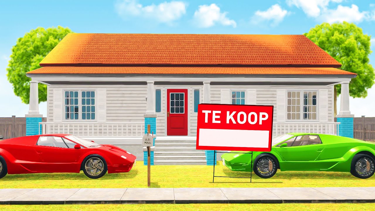 Ik KOOP Mijn EIGEN HUIS in Car For Sale Simulator!