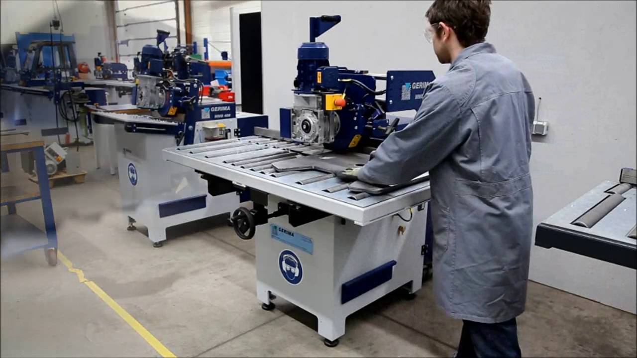 MMB 500 High Speed Stationary Beveling Machine from Saar-Hartmetall USA
