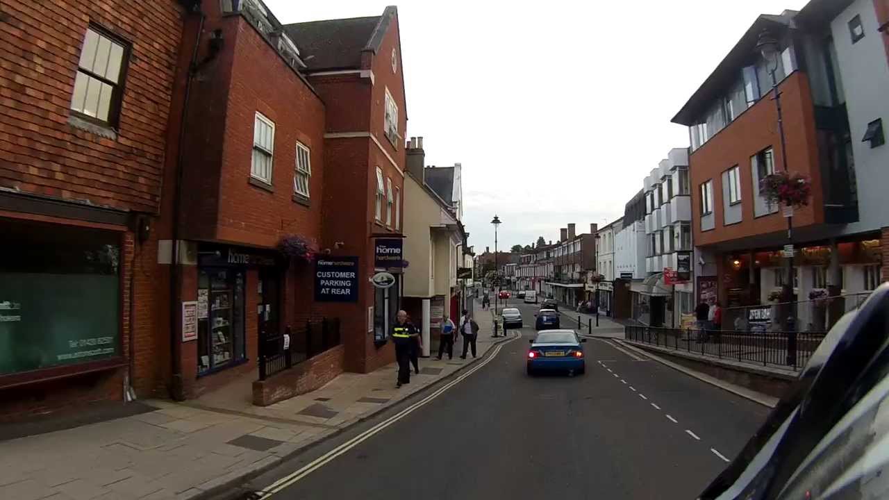 A Ride Through Alton in Hampshire