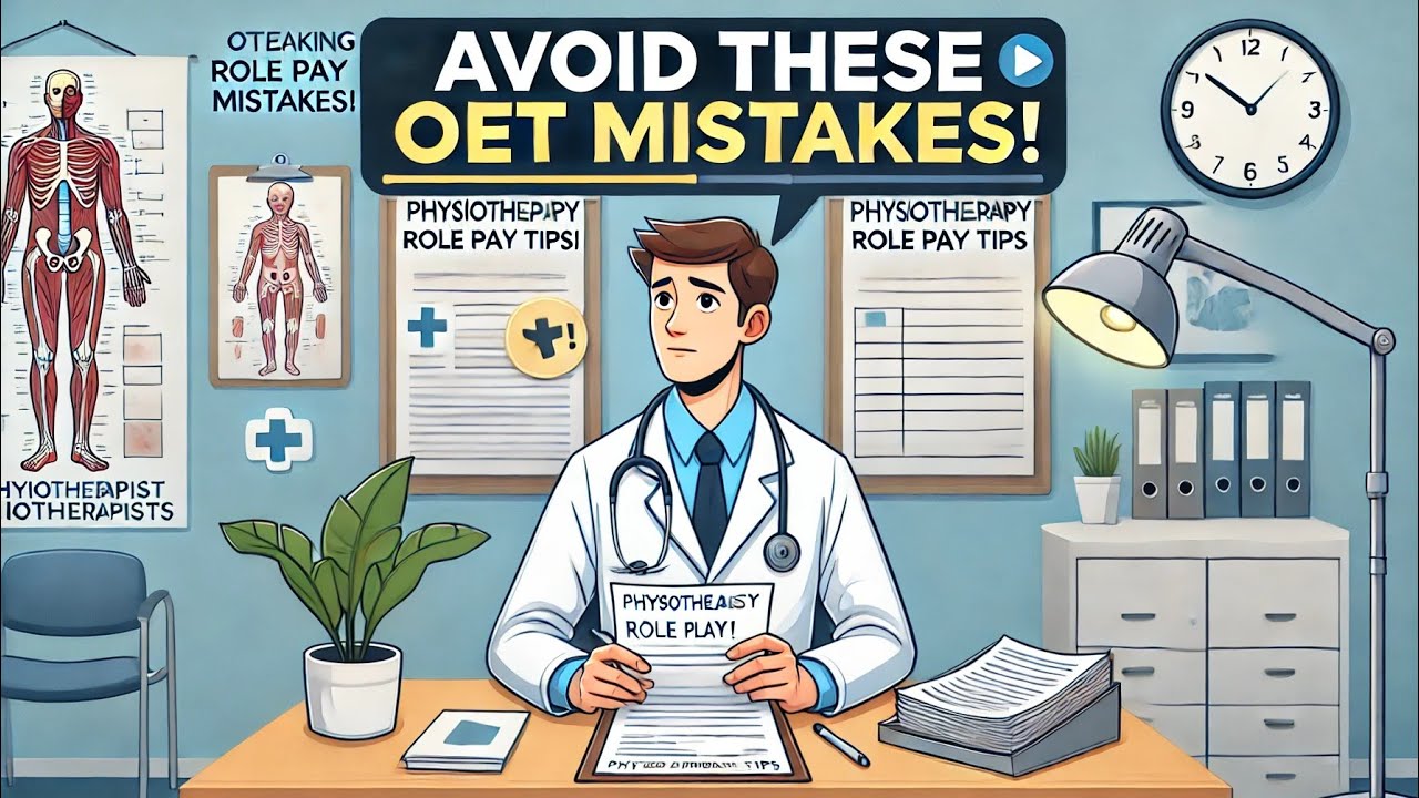 Top OET Speaking Role Play Mistakes to Avoid for Physiotherapists | Essential Tips #oet #ucan