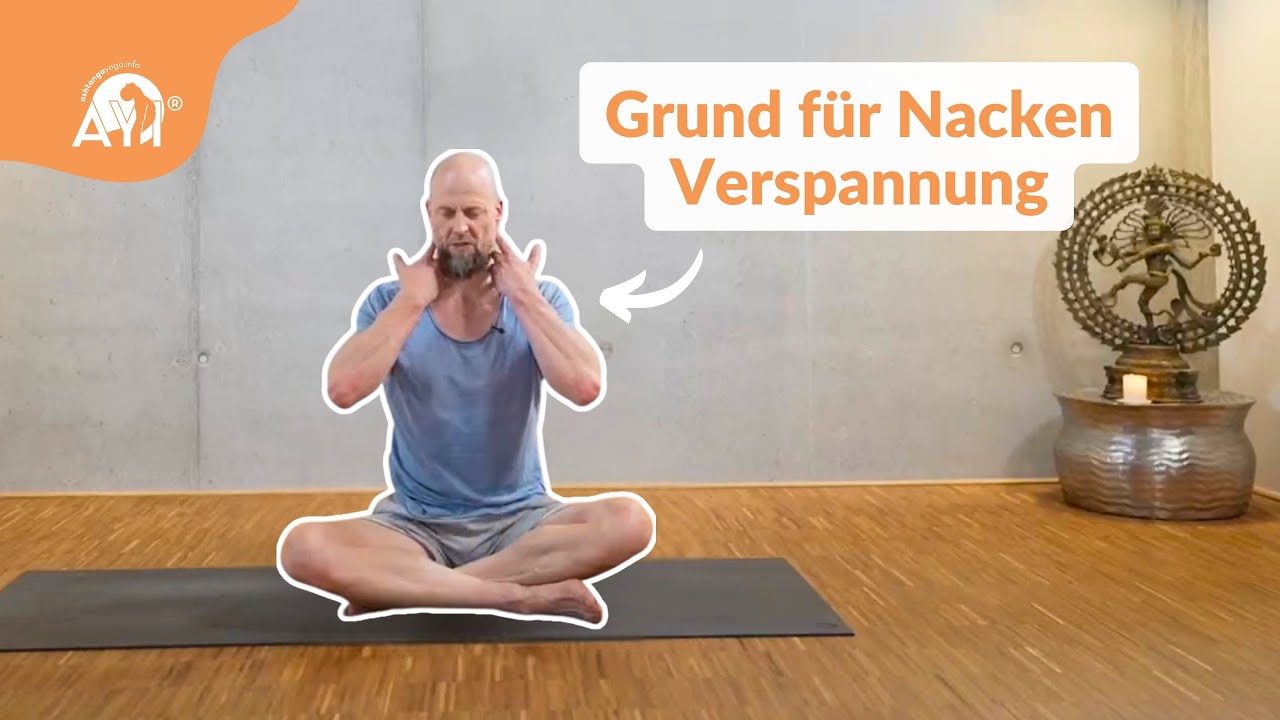 Beseitige den wahren Grund für Schulter & Nackenverspannung