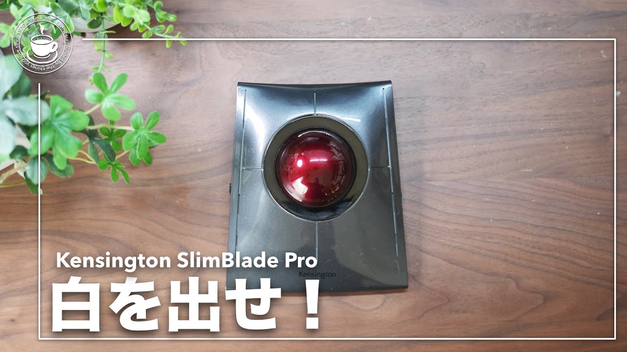 トラックボール沼の終着点か？白が出たら最高だよ！Kensingotn SlimBlade Pro