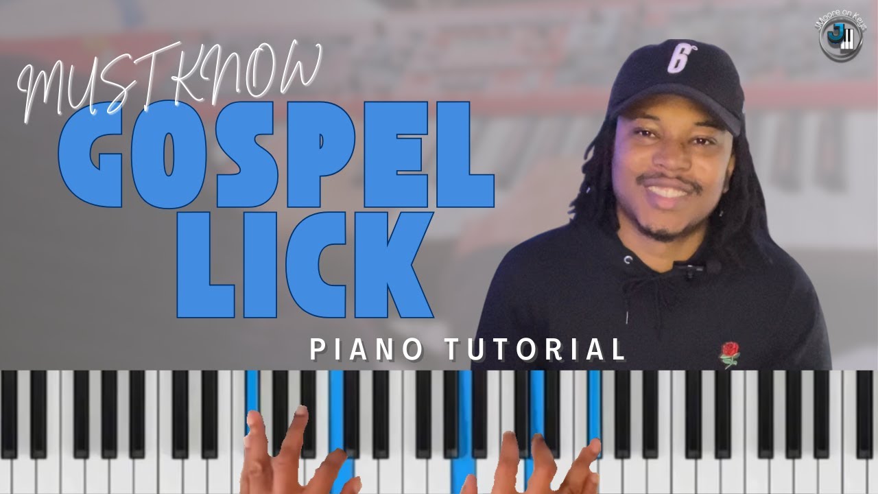 Add This MUST KNOW Churchy Lick to Your Playing | Gospel Piano Tutorial