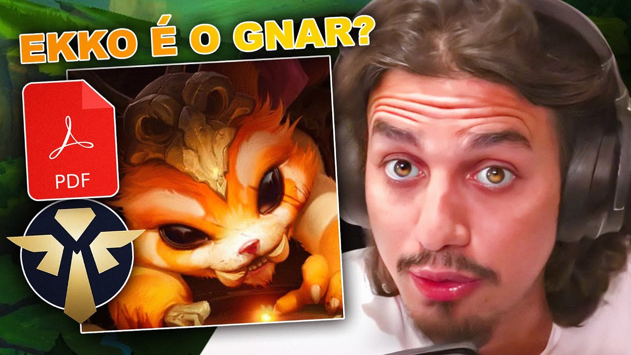 A ROUBADA CIÊNCIA DO GNAR SUP COM PDF É O MAIS QUEBRADO DO LOL