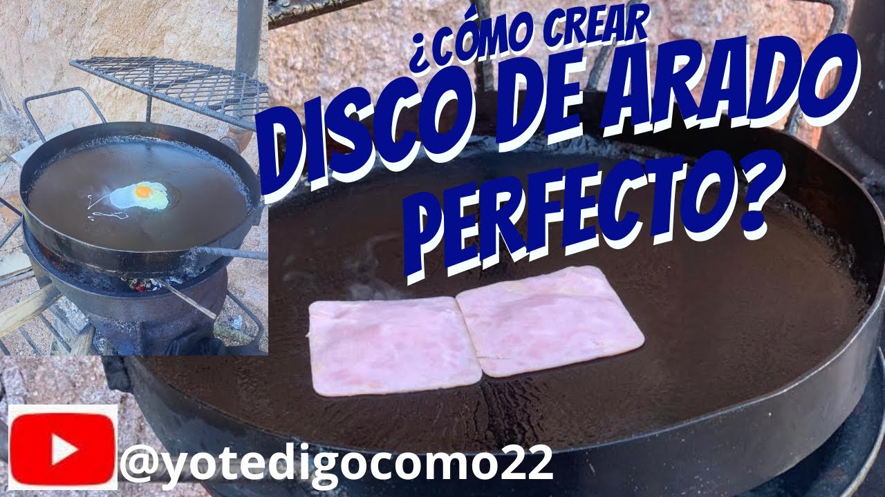 Como hacer un disco de arado perfecto