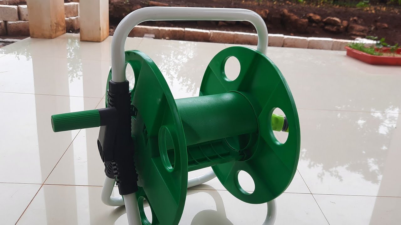 Gulungan Selang ( Hose Reel )Murah Bikin Selang dirumah Rapi dan Tertata