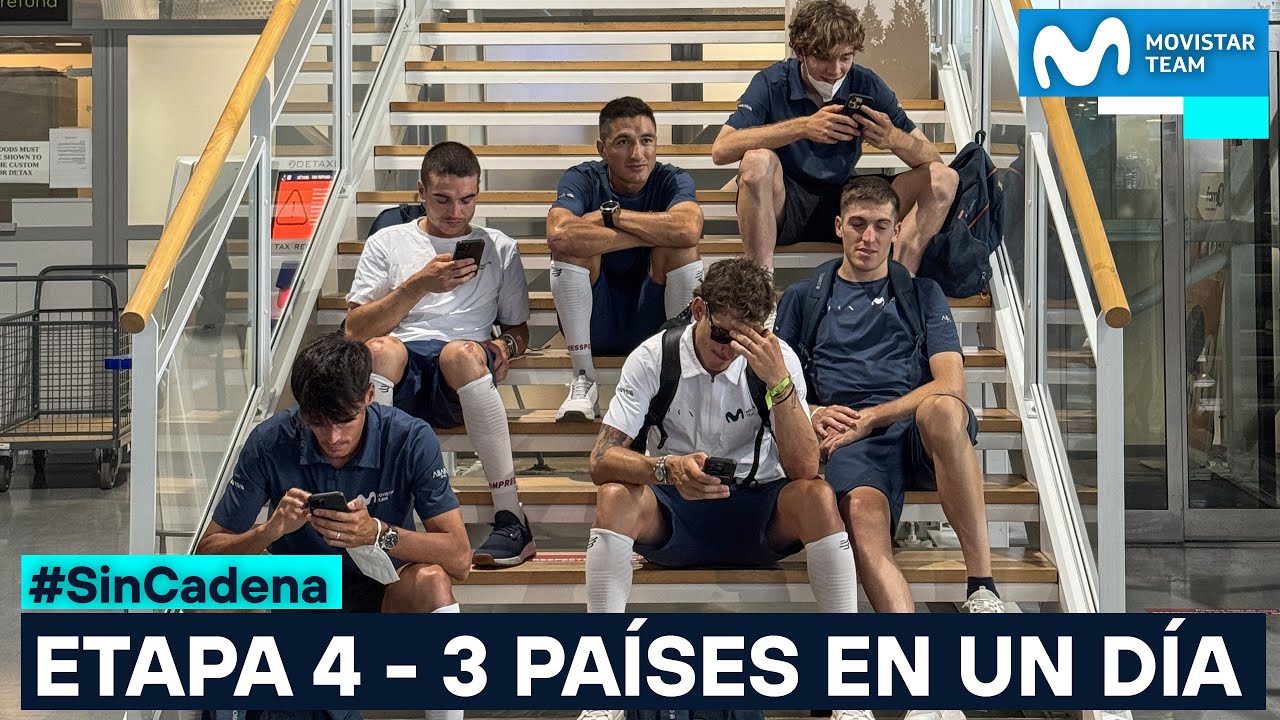 3 PA&Iacute;SES EN UN D&Iacute;A en la ETAPA 4 de LA VUELTA 🇮🇹🇫🇷🇪🇸 | #SinCadena