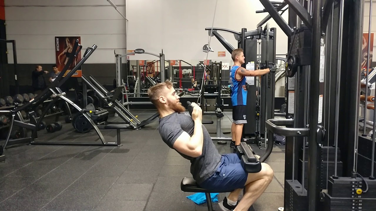 Biceps Lat Pulldown (With Supinate Mag Bar) - 3x11@11p+2.5kg 3/3