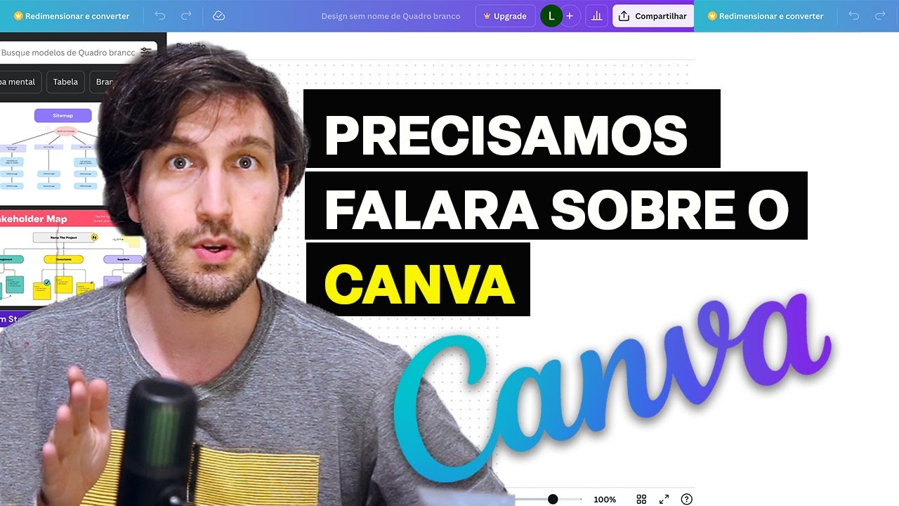 PRECISAMOS FALAR SOBRE O CANVA: UM ANTI-TUTORIAL