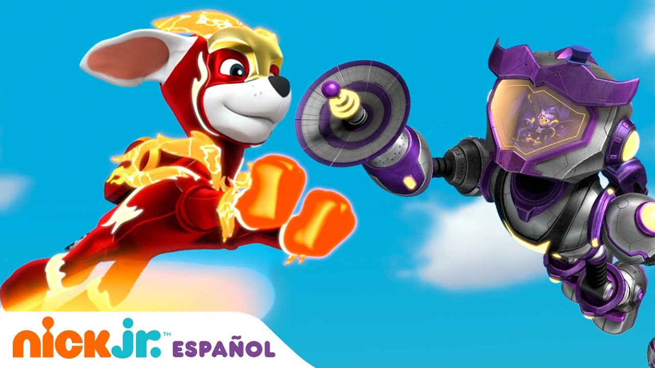 Paw Patrol, Patrulla de cachorros | Los cachorros contra un robot gigante | Nick Jr. en Español