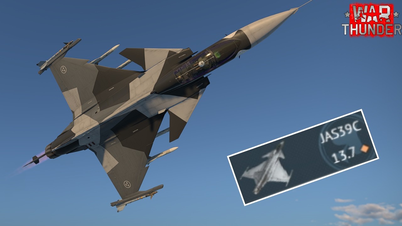 My FAVORITE 13.7 Jet! - Gripen C - War Thunder