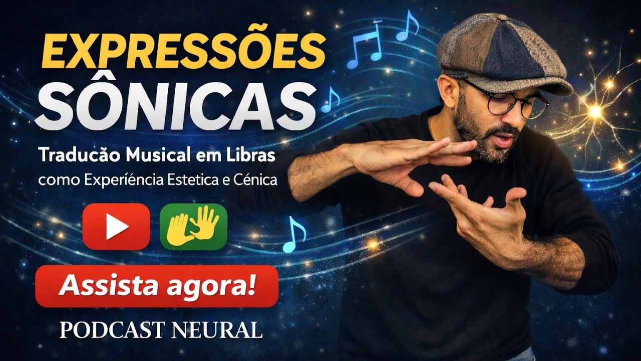 🔴 EXPRESSÕES SÔNICAS: Tradução Musical em Libras como Experiência Estética e Cênica. Psi. Macedo 