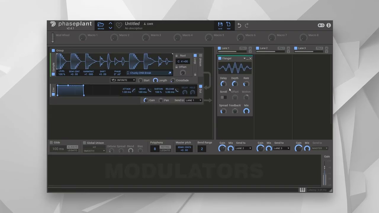 6.1.5 Modulation Effects – Beginner's Guide to Phase Plant