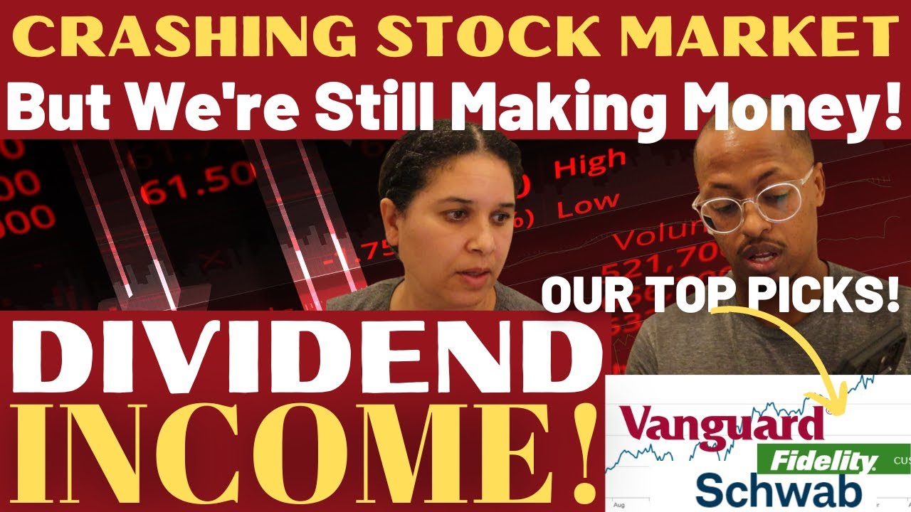 Our Top Dividend Income Investments in a Crashing Stock Market - How To Make Money in a Bear Market