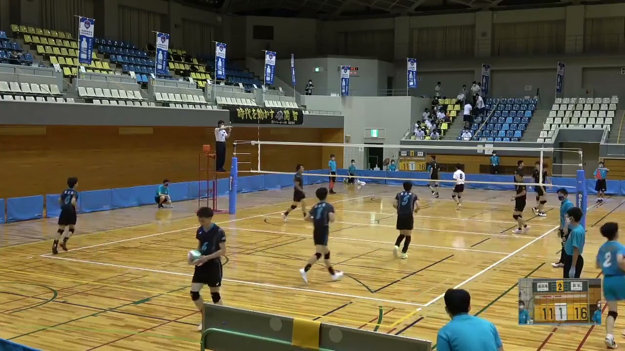 2021年IH バレーボール 男子２回戦 和歌山開智(和歌山) vs 恵庭南(北海道)