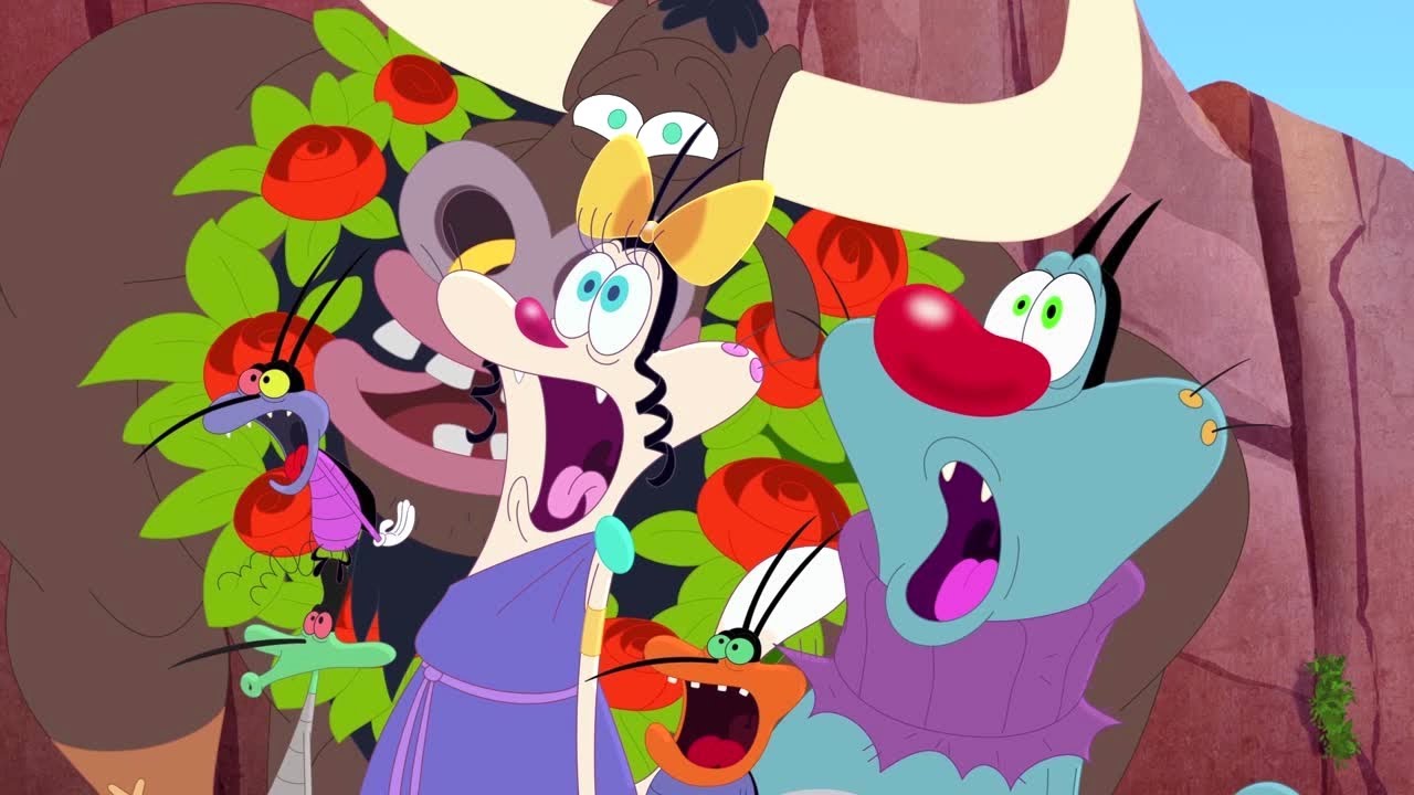 Oggy and the Cockroaches - The Maze of the Minotaur | BEST CARTOON COLLECTION | New Episodes in HD