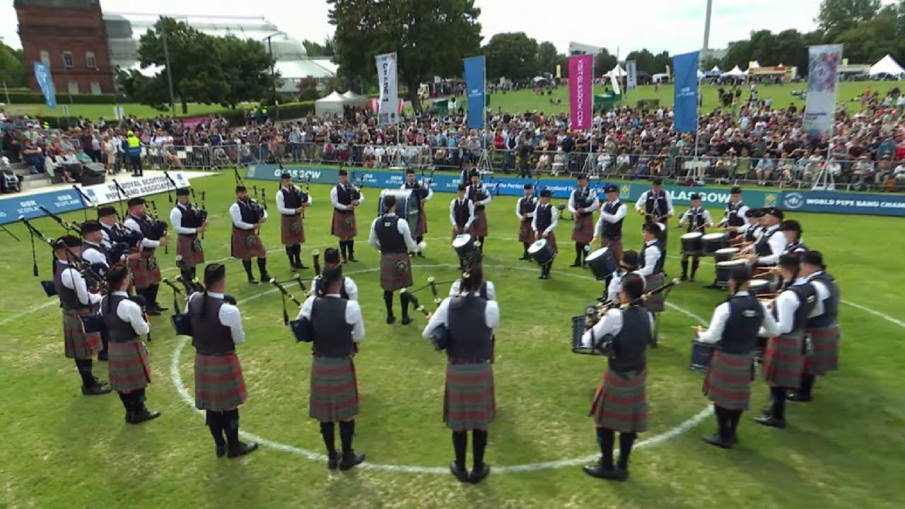 Shotts and Dykehead Caledonia | 2025 Medley Day 1 | World Pipe Band Championships