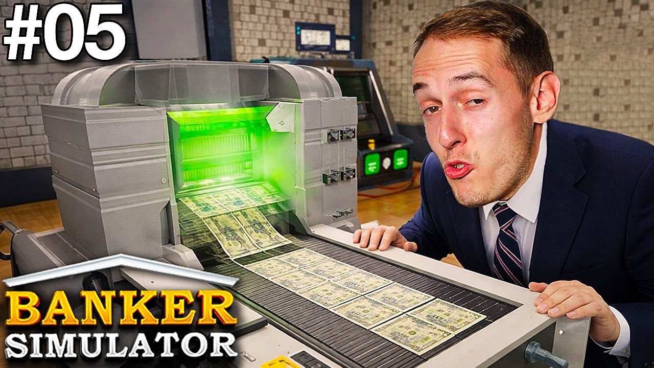 VELKÝ UPDATE A TISKNEME 100$ 🤑 | Banker Simulator #5