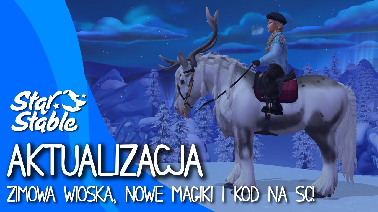 Wioska zimowa wróciła! Nowe magiki i kod na SC | Star Stable Aktualizacja
