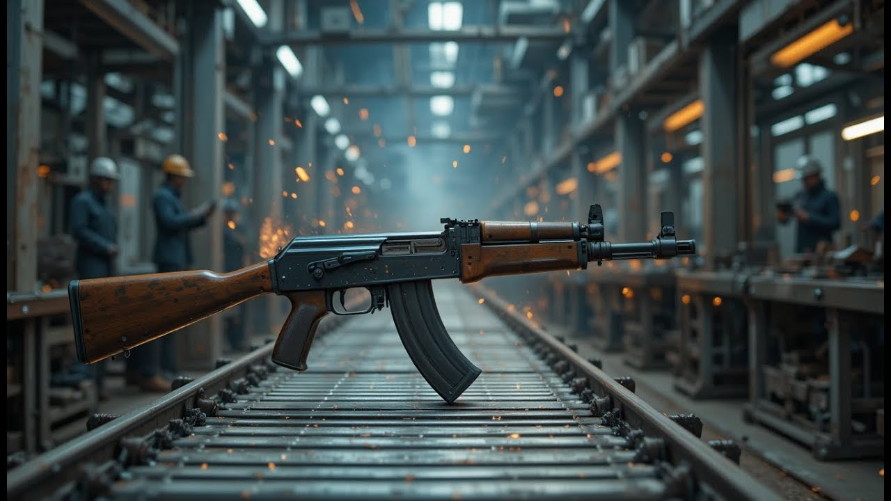 Inside the AK-47 Factory: From Machined Steel to Military Rifle (Full Process)
