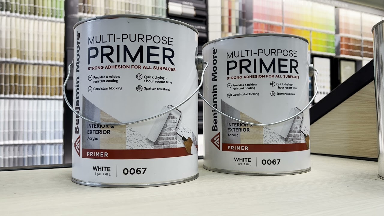 Benjamin Moore Multi-Purpose Interior/Exterior Primer at Celebration Hardware