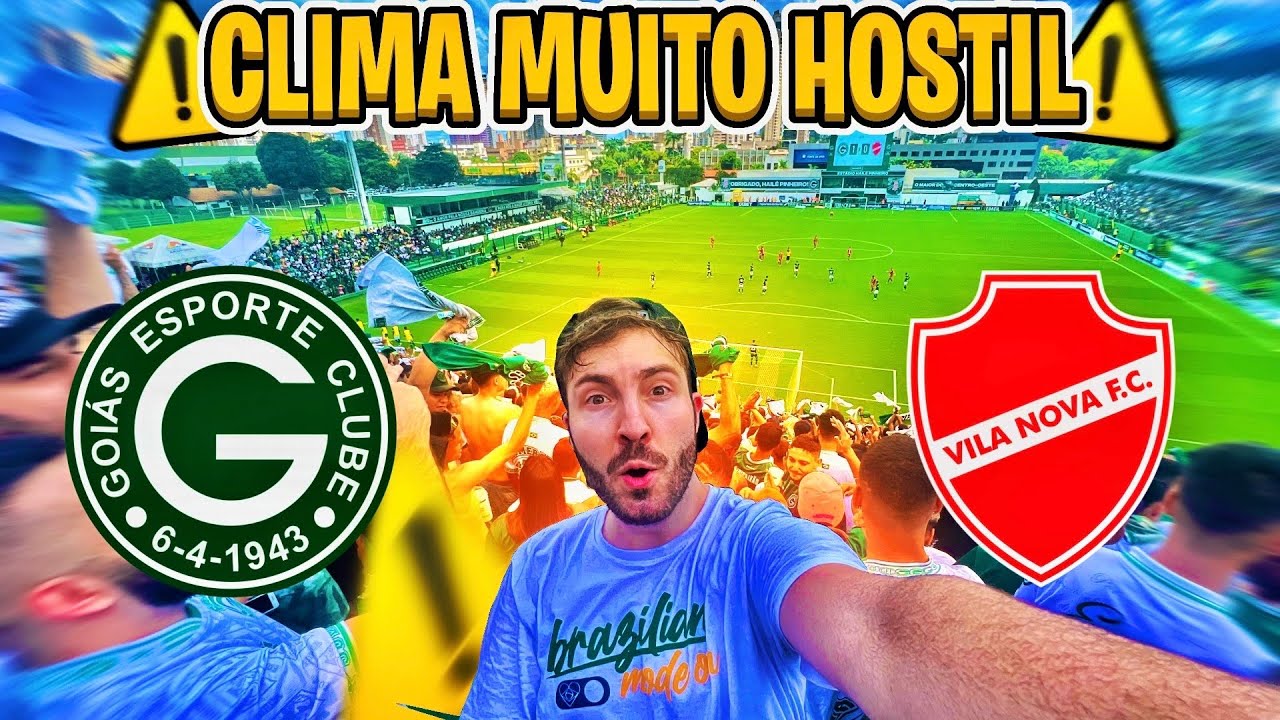SE IMPRESSIONE COM A ATMOSFERA DE UM CLÁSSICO GOIANO/ Goiás 1 x 0 Vila Nova