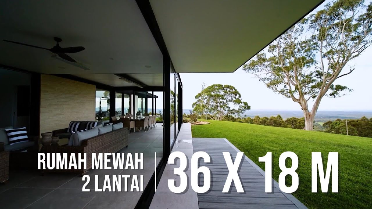 Rumah Mewah 36X18 Meter Dua Lantai